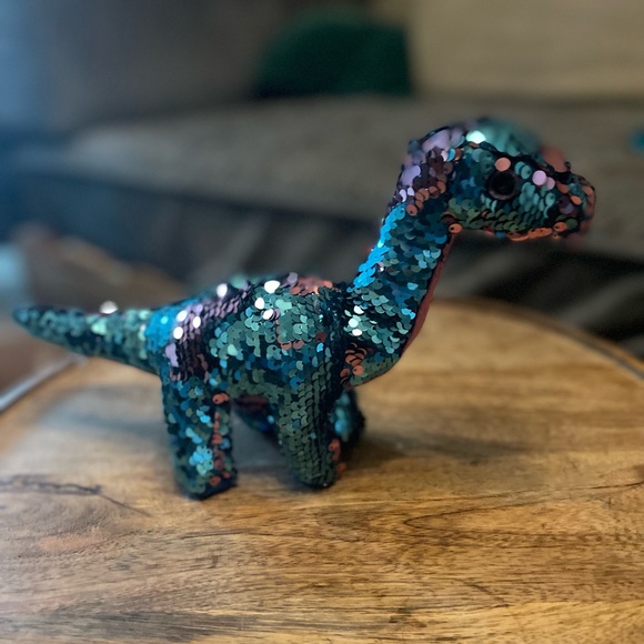 🦕 TY Flippables Tremor Dinosaur Sequins Limited Addition! 🦕 - Picture 14 of 15